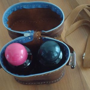 Antik Deri Çanta - Görsel 3