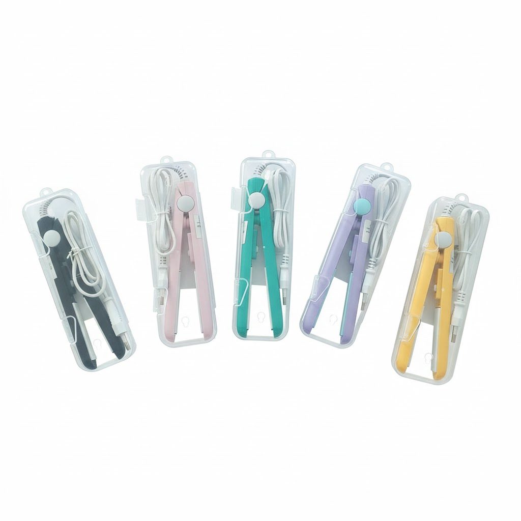 Saç Maşası Seyahat Tip SMS-01 (Gri) - Görsel 2