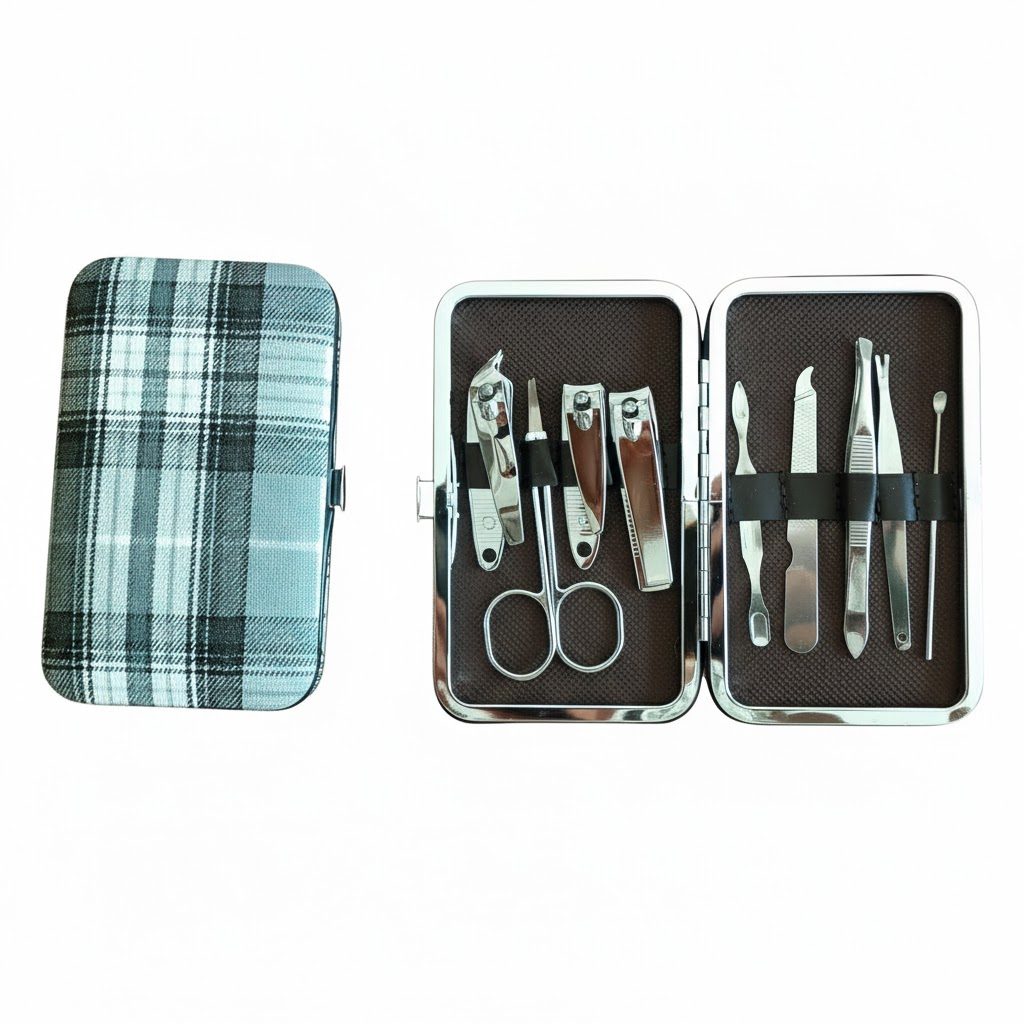 Gri Manikür Seti - Görsel 1