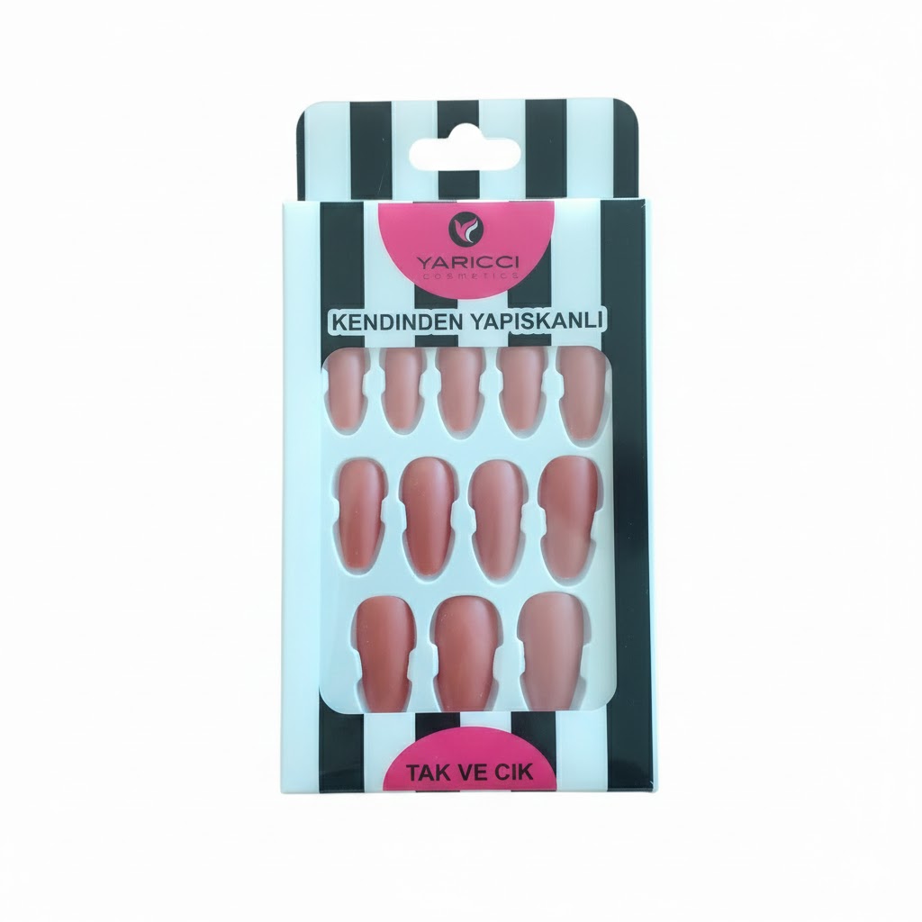 Kendinden Yapışkanlı Protez Tırnak Seti KYPT-02 - Görsel 1