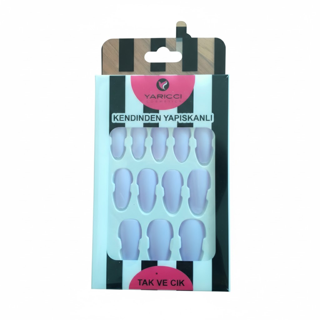 Kendinden Yapışkanlı Protez Tırnak Seti KYPT-05 - Görsel 1