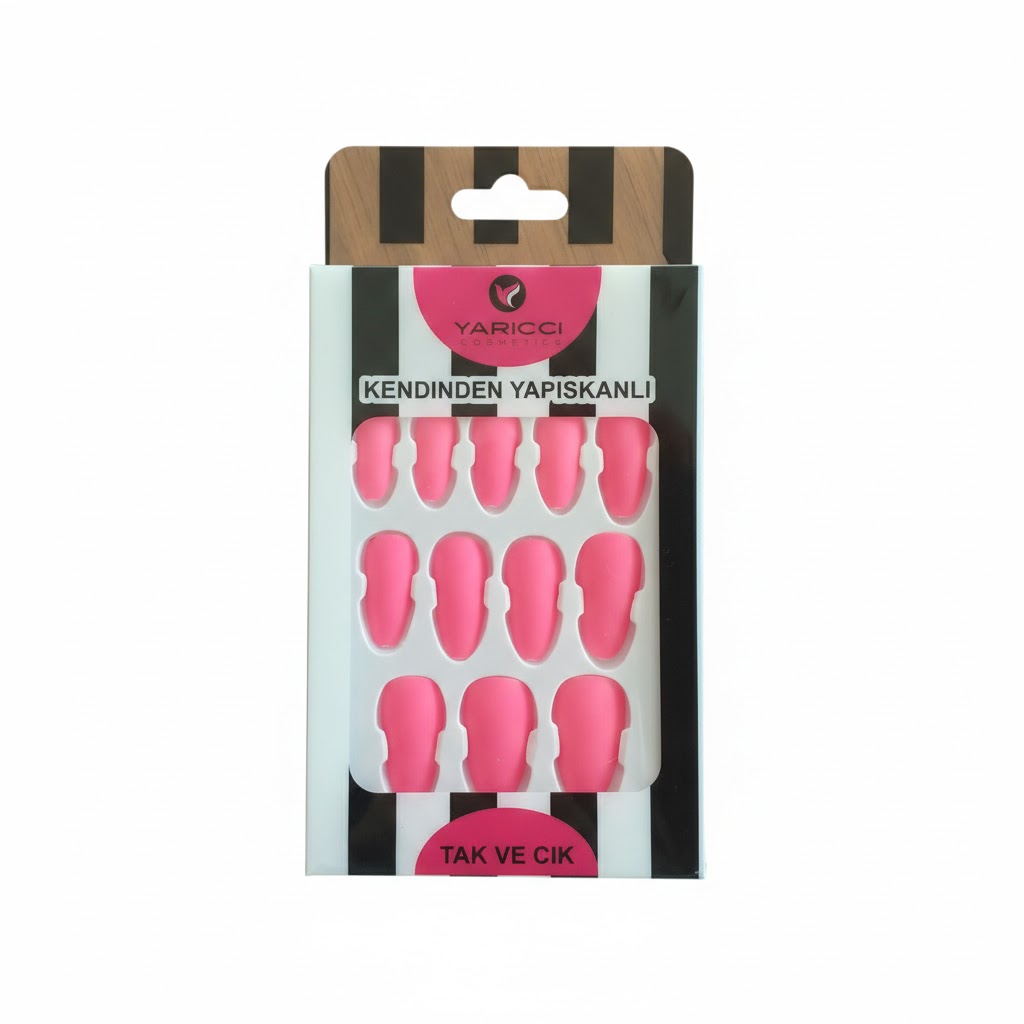 Kendinden Yapışkanlı Protez Tırnak Seti KYPT-08 - Görsel 1