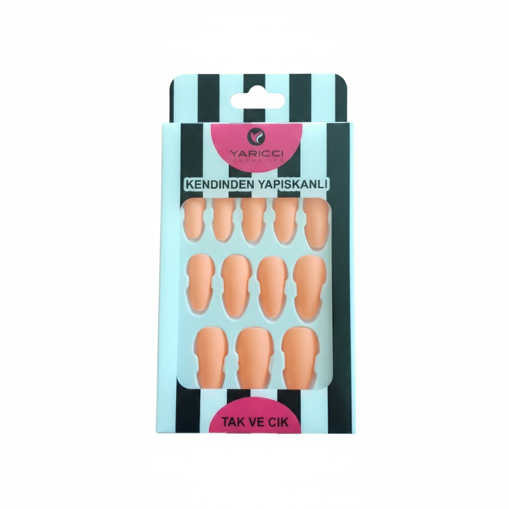 Kendinden Yapışkanlı Protez Tırnak Seti KYPT-06 - Görsel 1
