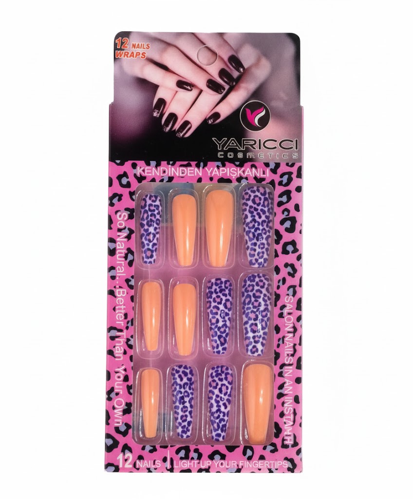 Kendinden Yapışkanlı Protez Tırnak Seti KYPT-12 - Görsel 1